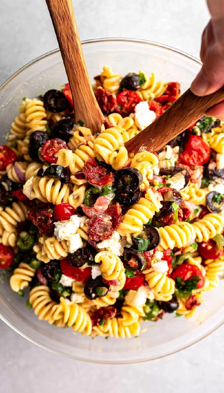 Pasta Salad | Easy Potluck Side for Picnics and BBQs