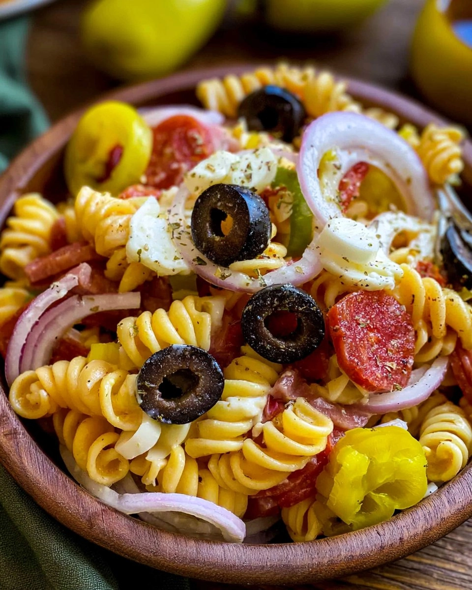 Pepperoncini Pasta Salad