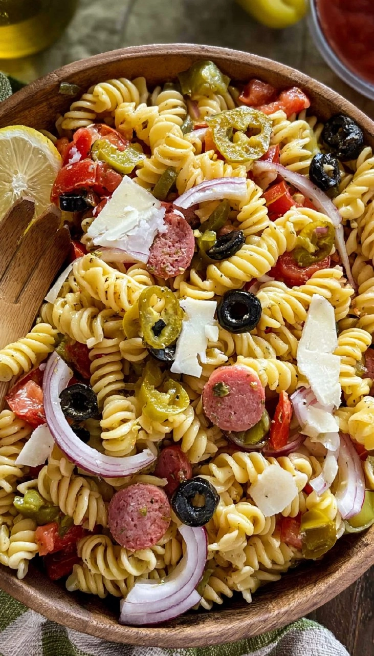 Pepperoncini Pasta Salad