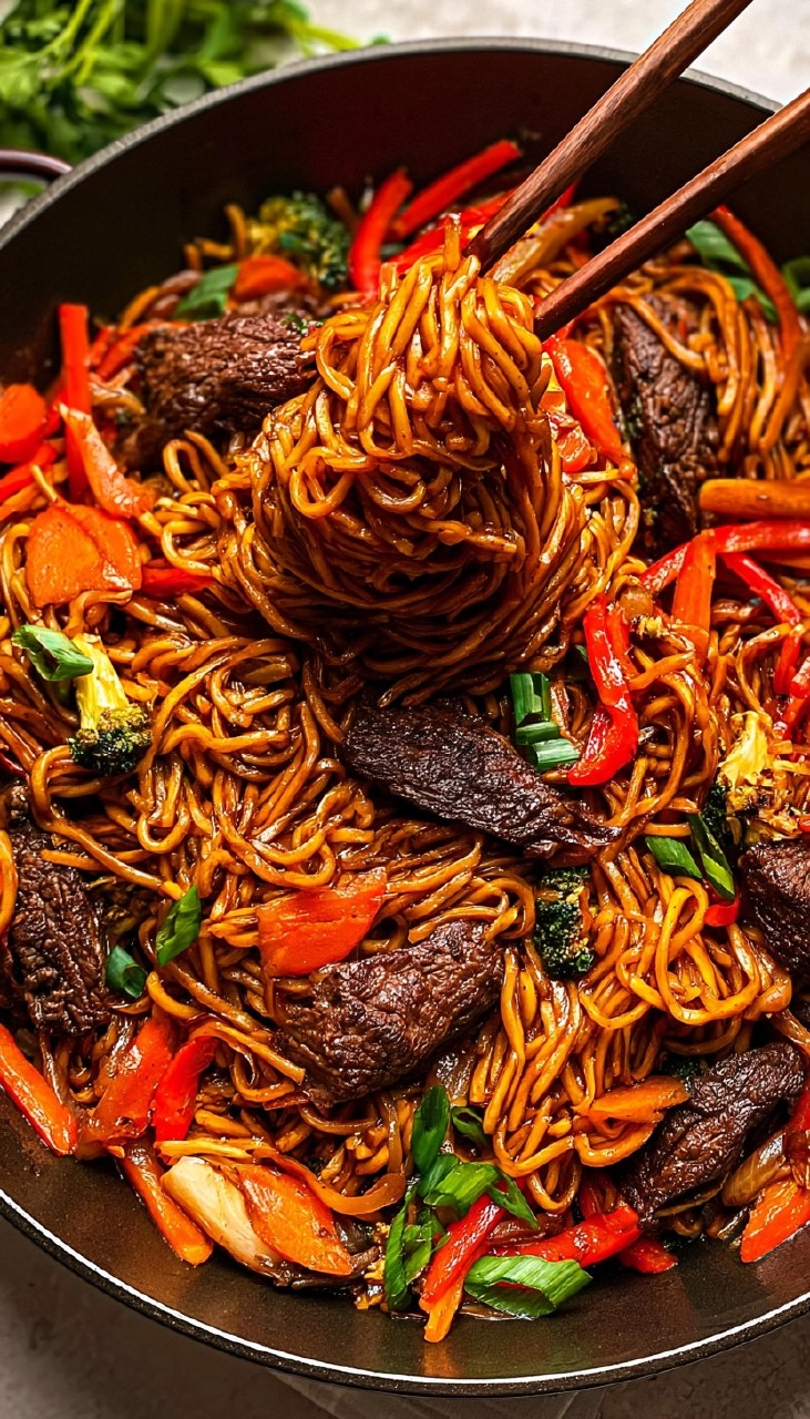 Ridiculously-Good Steak Lo Mein