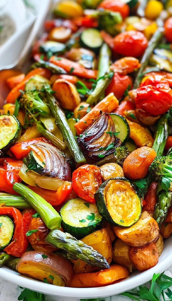 Roasted Vegetables | Easy Oven-Baked Side Dish