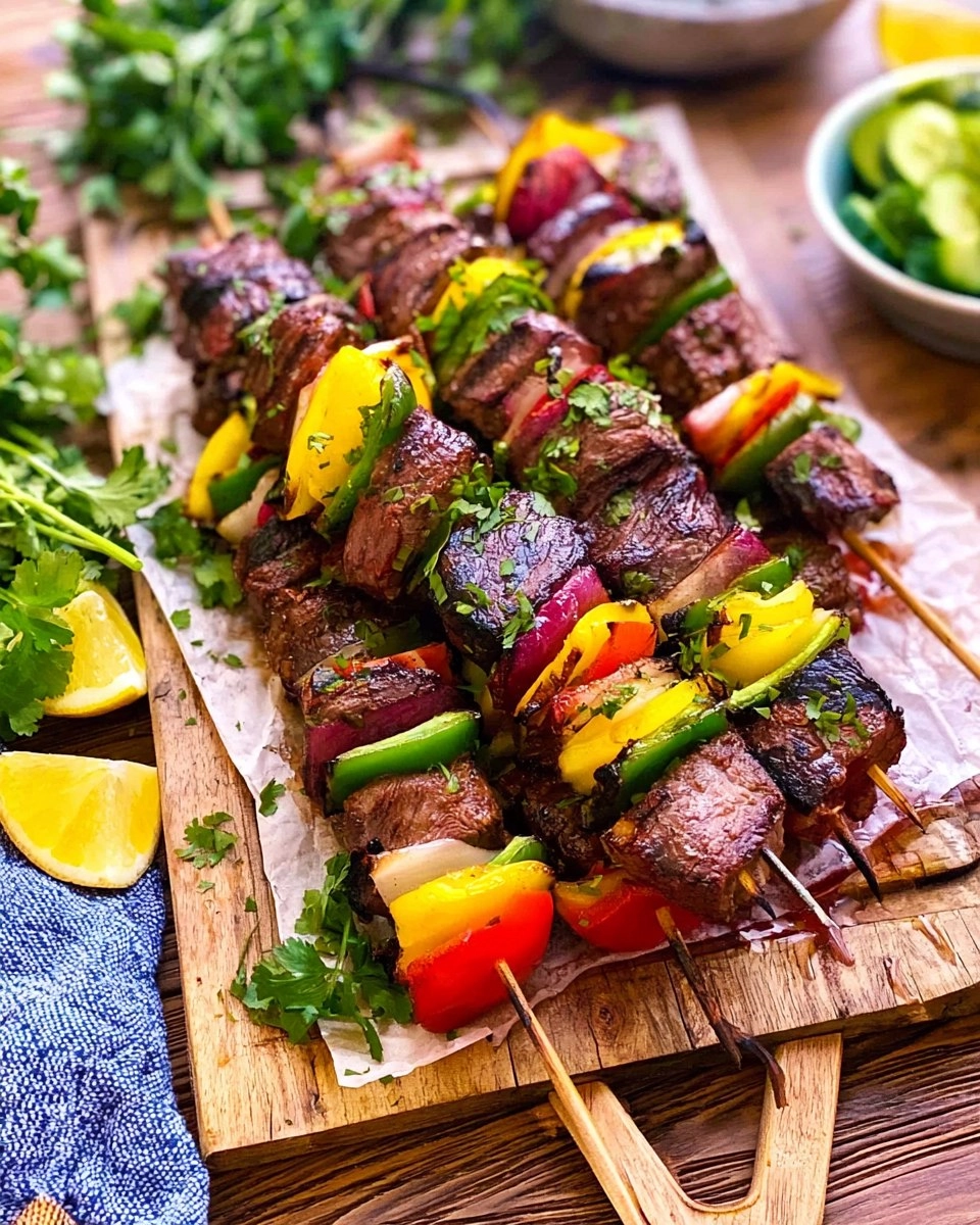 Steak Kabobs | Easy Grilled Skewers for Dad’s Cookout