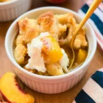 Air-Fryer-Mini-Peach-Cobbler-Recipe
