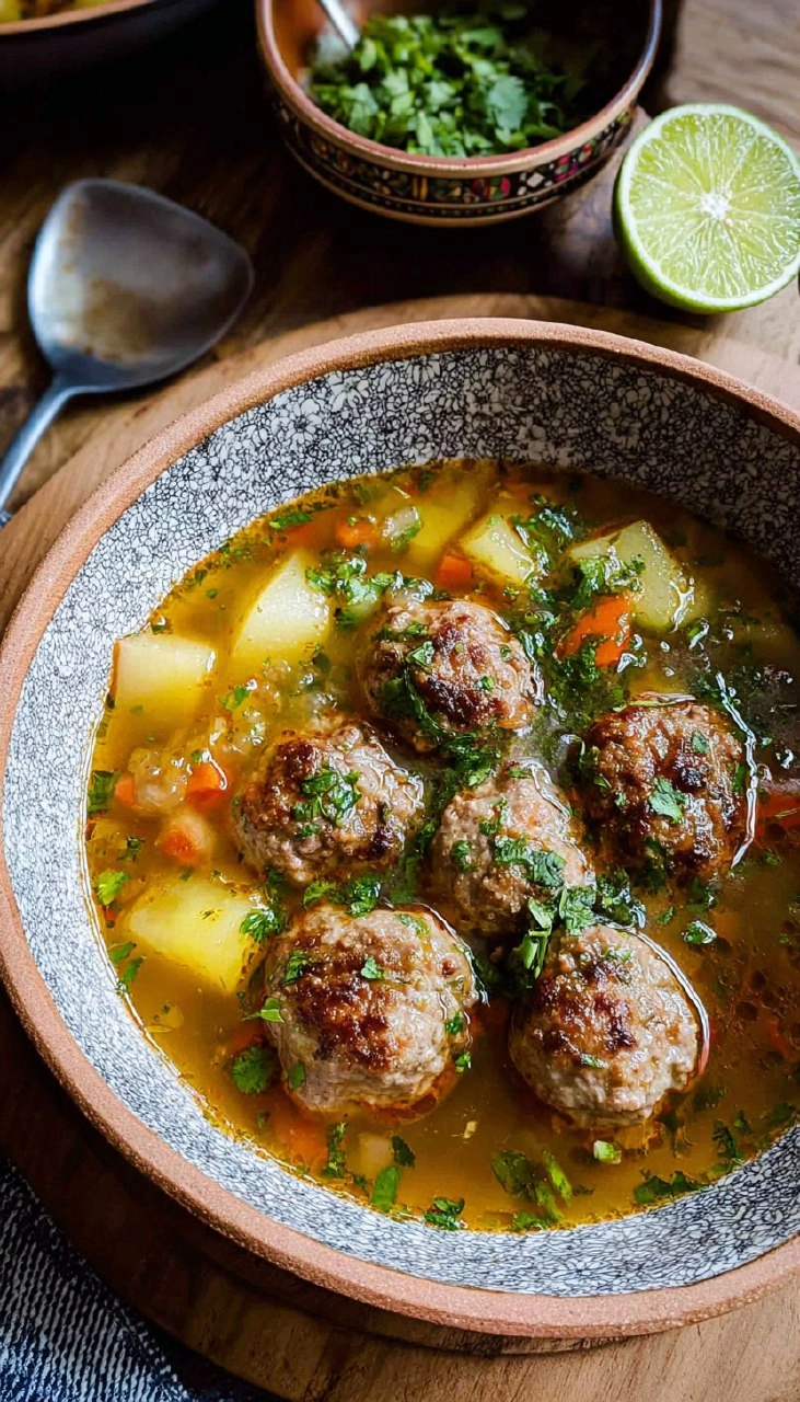 Albondigas: Mexican Meatball Soup