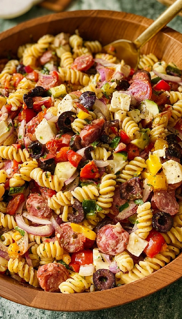 Antipasto Pasta Salad 140 Antipasto Pasta Salad