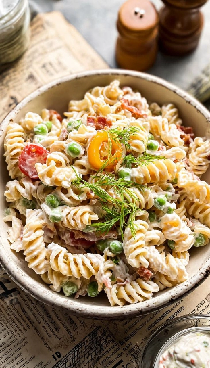 Bacon Ranch Pasta Salad