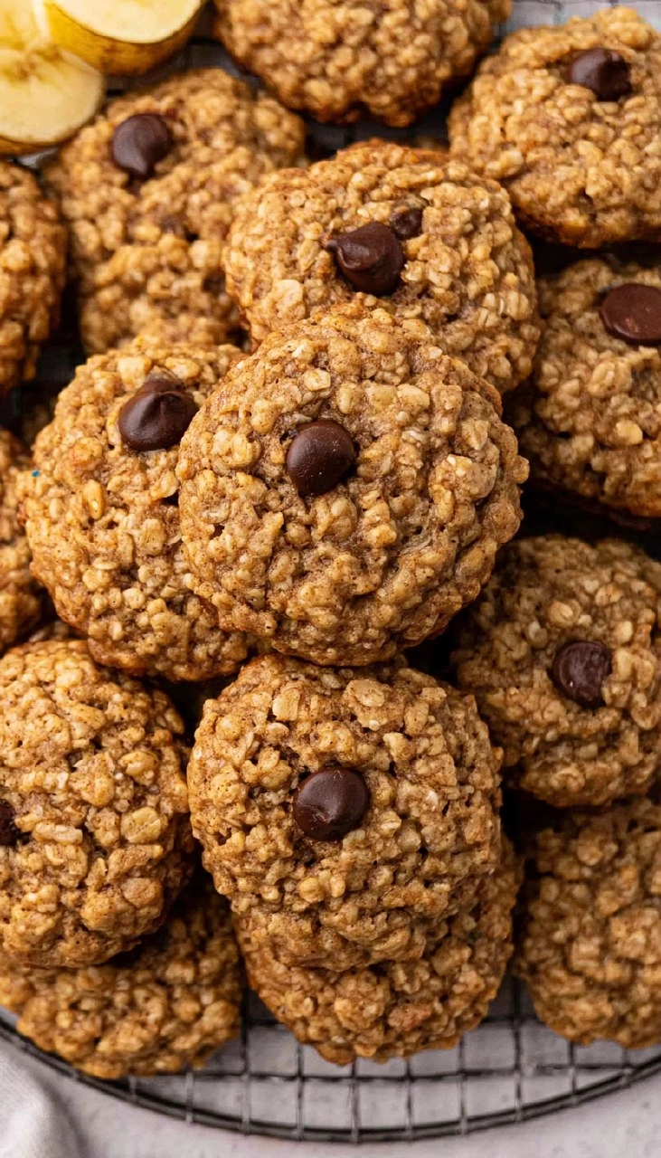 Banana Oatmeal Cookies