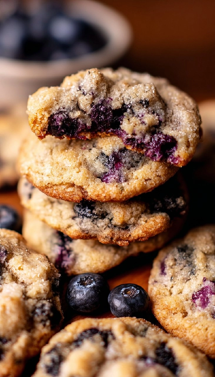 Blueberry Muffin Cookies