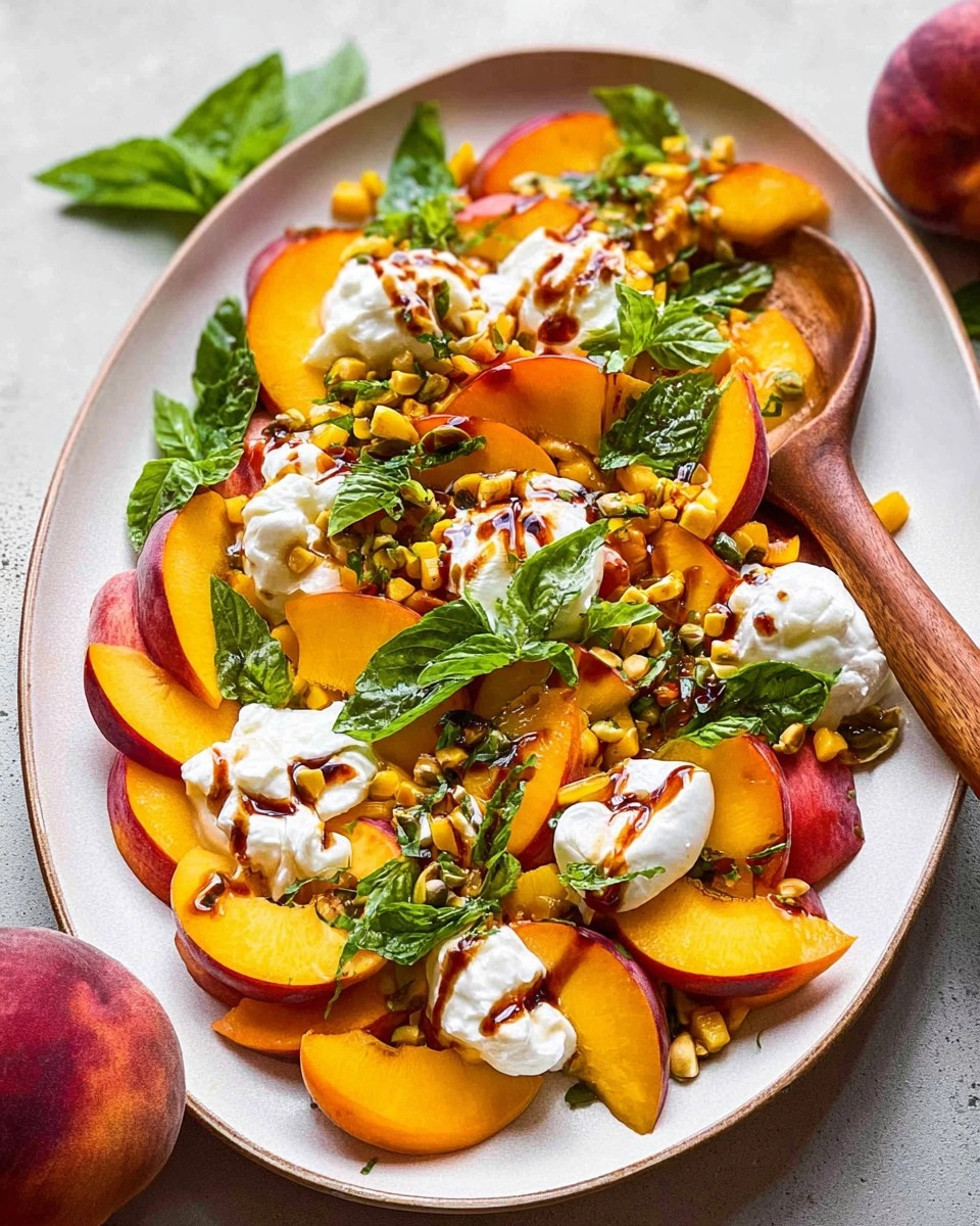 Burrata Peach Salad