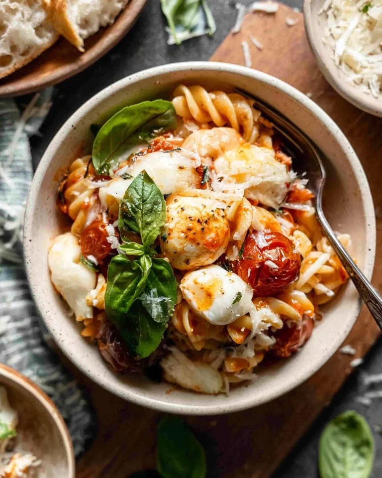 Caprese-Pasta-Easy-Tomato-Mozzarella-Pasta-Recipe