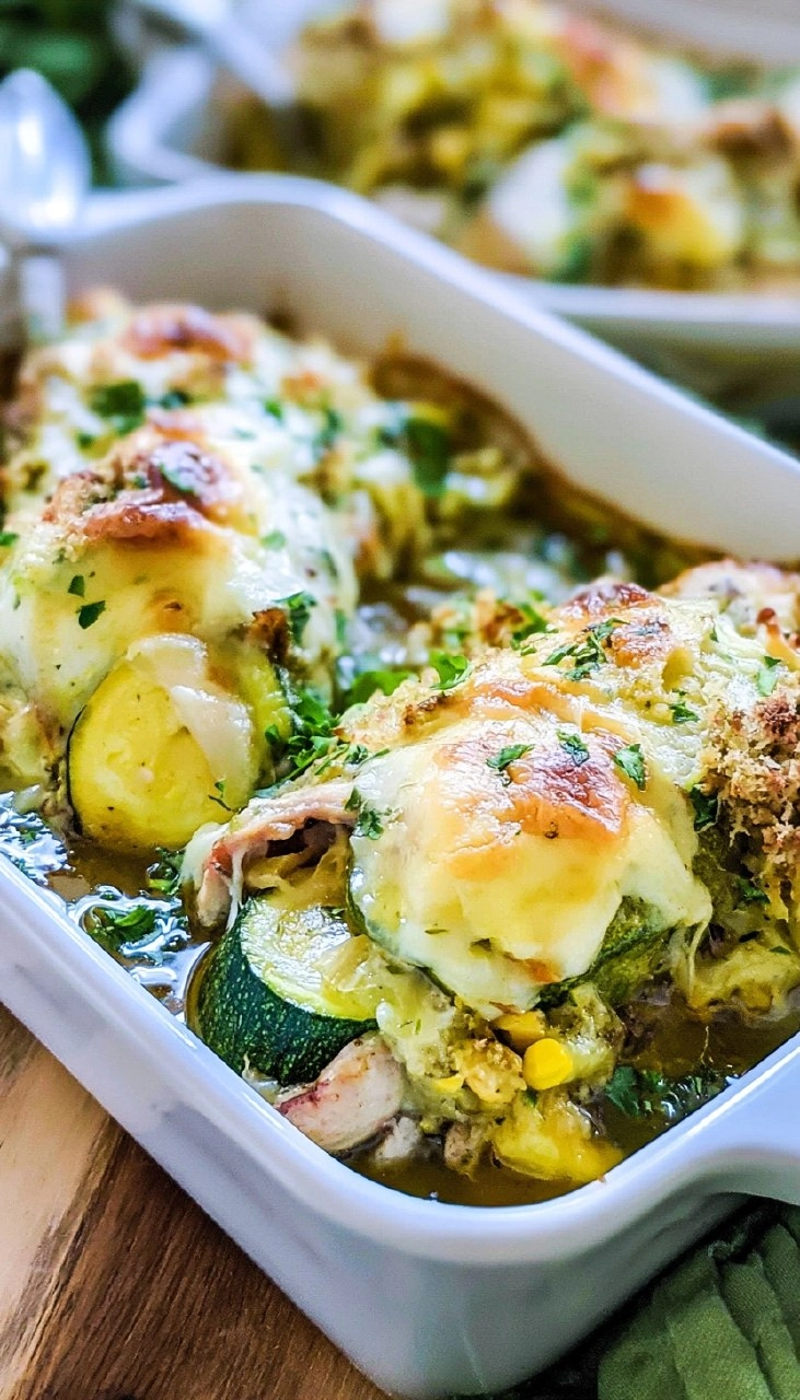 Chicken Zucchini Casserole