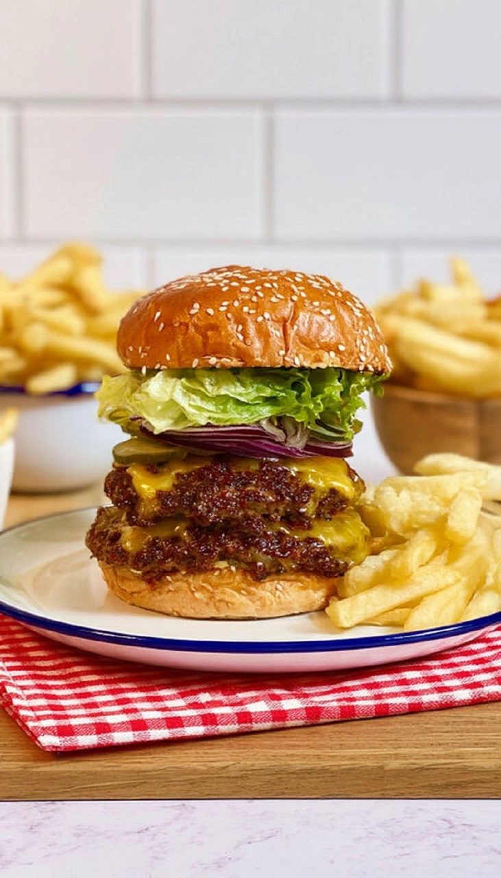 Double Cheeseburger 295 Double Cheeseburger