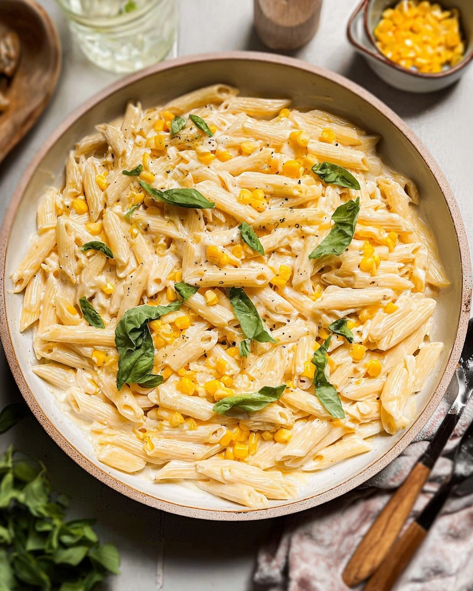 Easy Creamy Corn Pasta 94 Easy Creamy Corn Pasta
