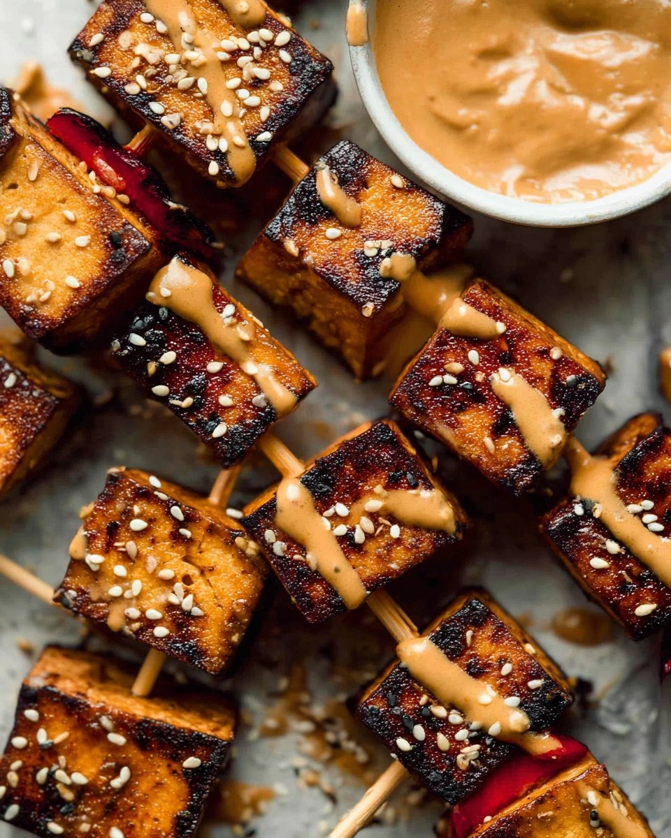 Grilled Tofu Skewers (Vegan)