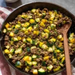 Ground-Beef-and-Zucchini-Skillet-Recipe