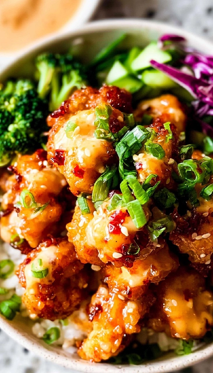Healthy Bang Bang Chicken (Crispy and Juicy)
