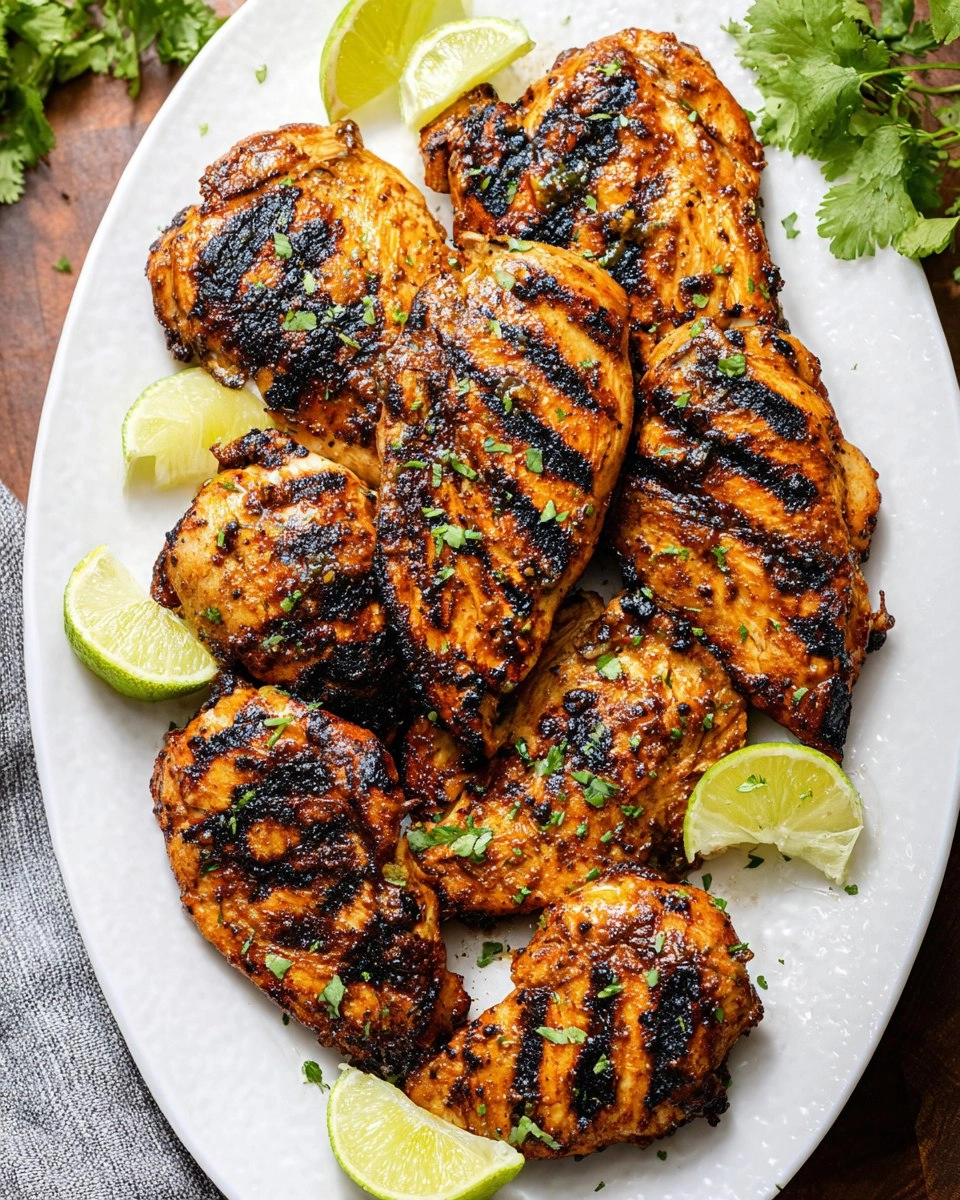 Juicy Grilled Tequila Lime Marinated Chicken