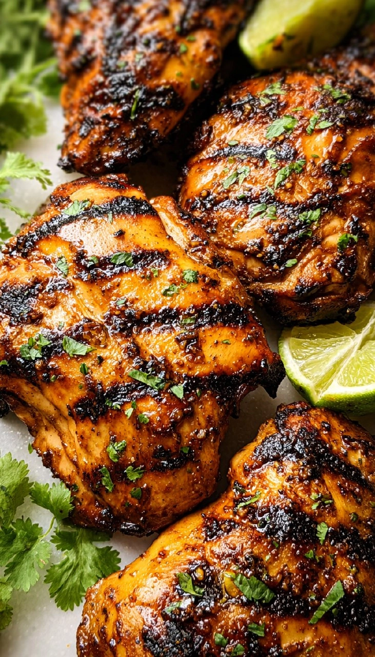 Juicy Grilled Tequila Lime Marinated Chicken