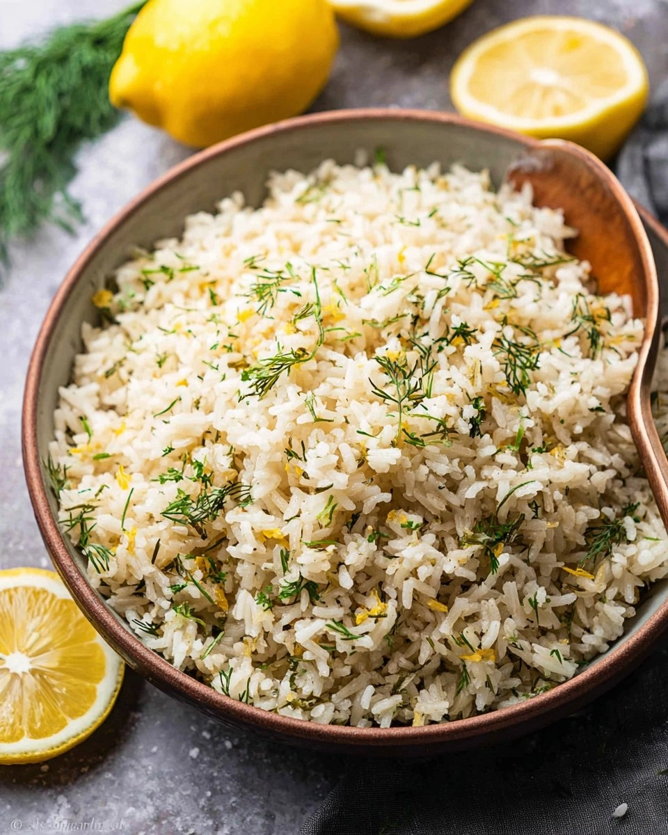 Lemon Dill Rice