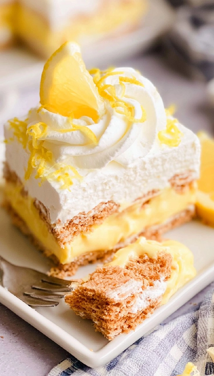 Lemon Icebox Cake 70 Lemon Icebox Cake