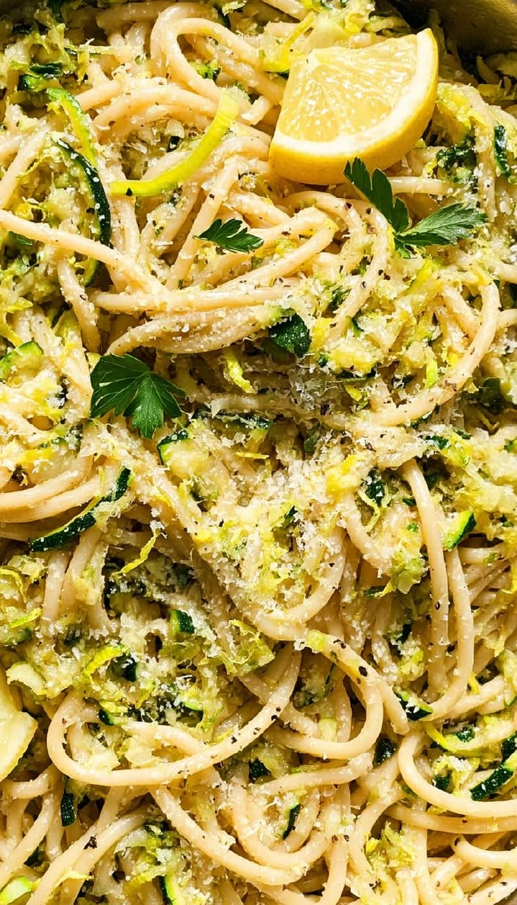 Lemon Zucchini Pasta