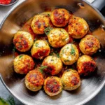 Mediterranean Chicken Meatballs 111 Mediterranean-Chicken-Meatballs-Recipe