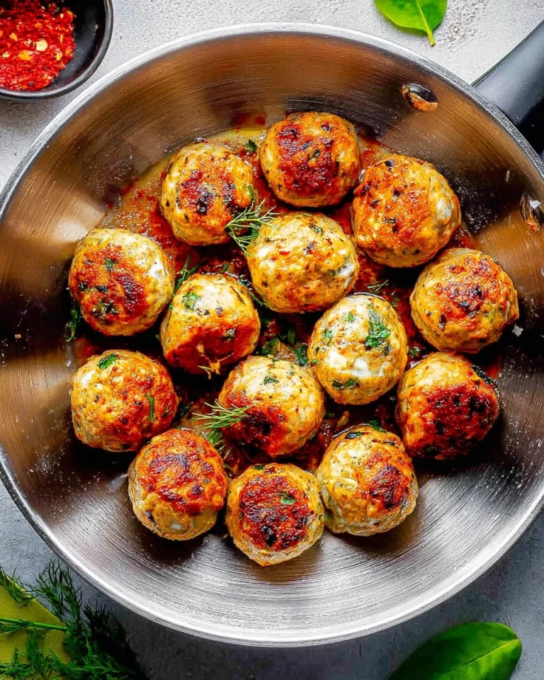 Mediterranean-Chicken-Meatballs-Recipe
