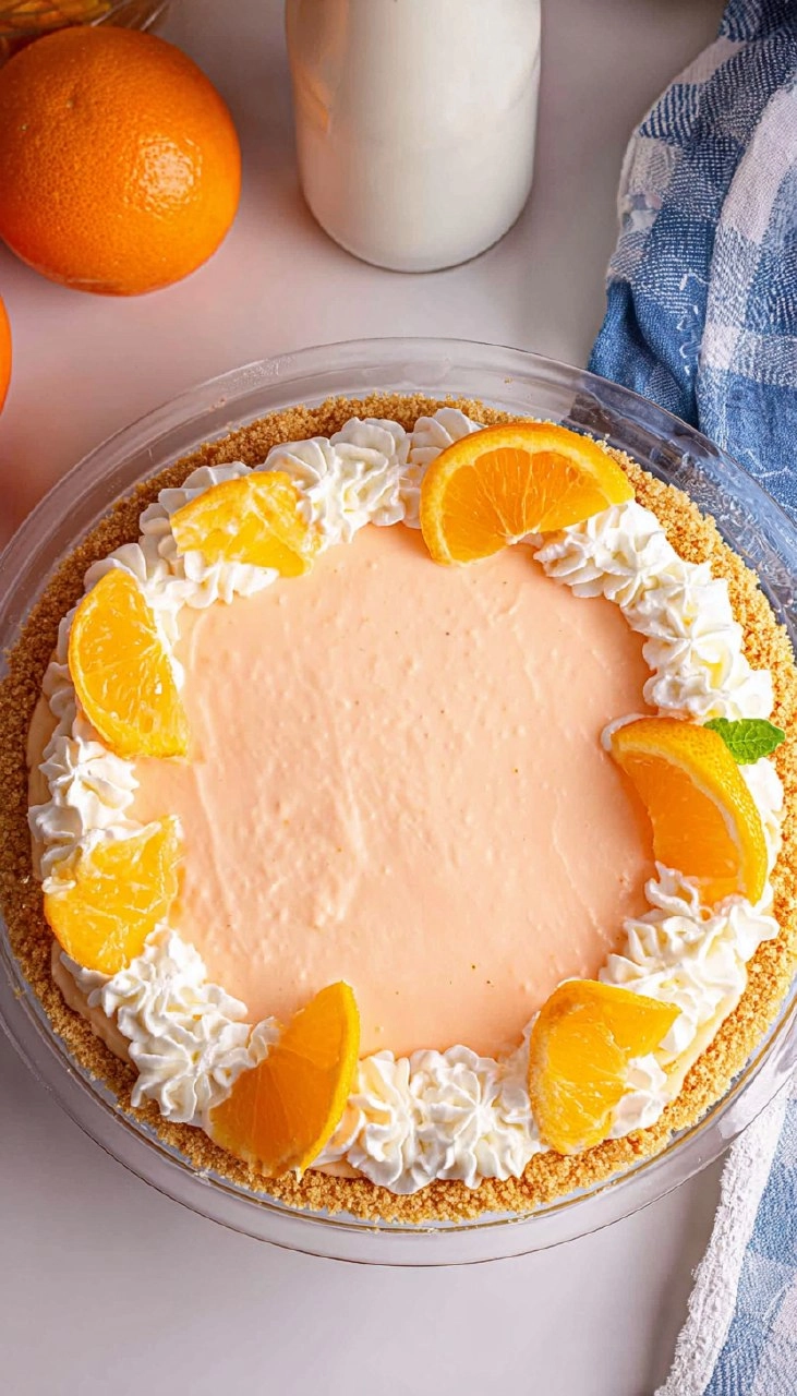 Orange Creamsicle Pie