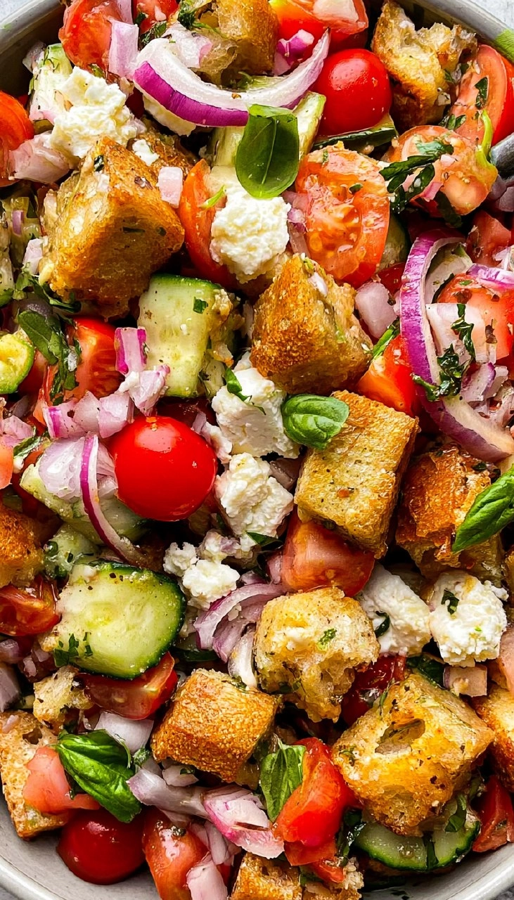Panzanella Salad (Italian Bread Salad) 115 Panzanella Salad (Italian Bread Salad)