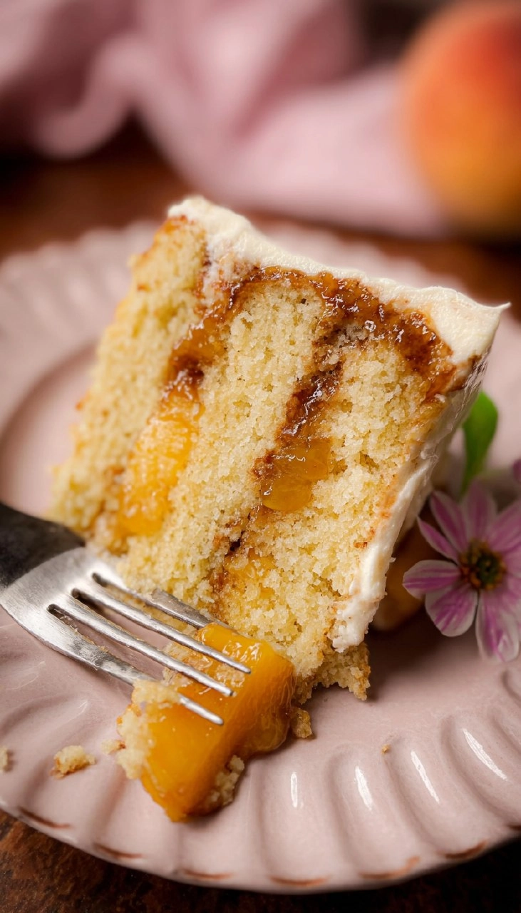 Peach Cobbler Cake