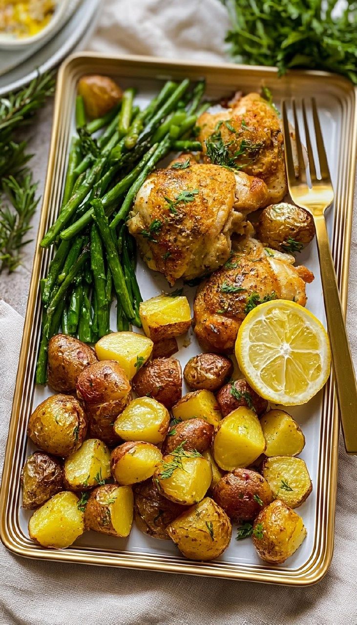 Sheet Pan Chicken and Potatoes