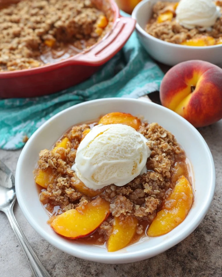 Simple-Peach-Crisp-Recipe-with-Oat-Topping-Recipe