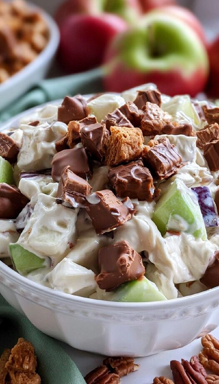 Snicker Apple Salad for Potlucks 60 Snicker Apple Salad for Potlucks