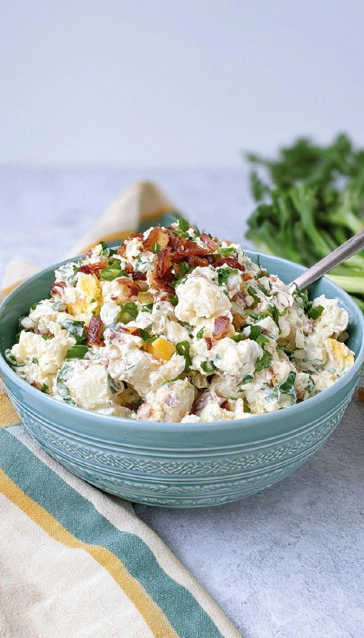 Sour Cream and Bacon Potato Salad