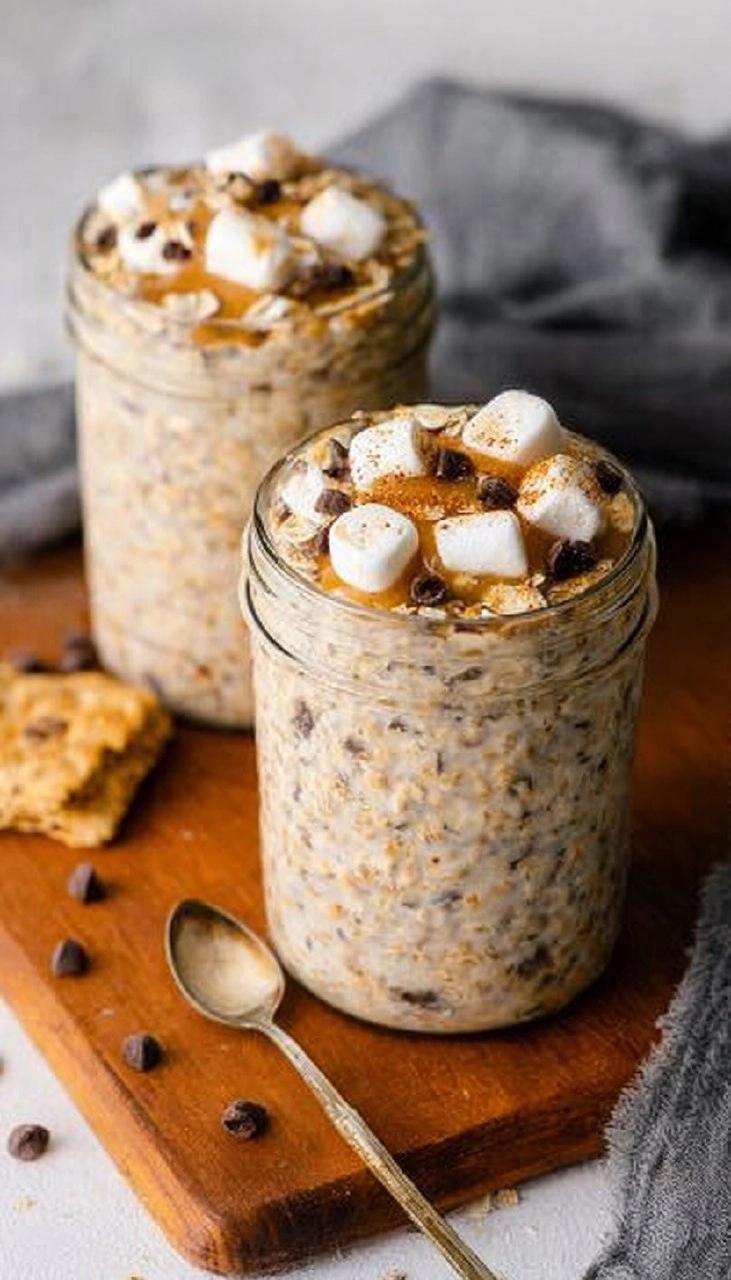 Apple Pie Overnight Oats