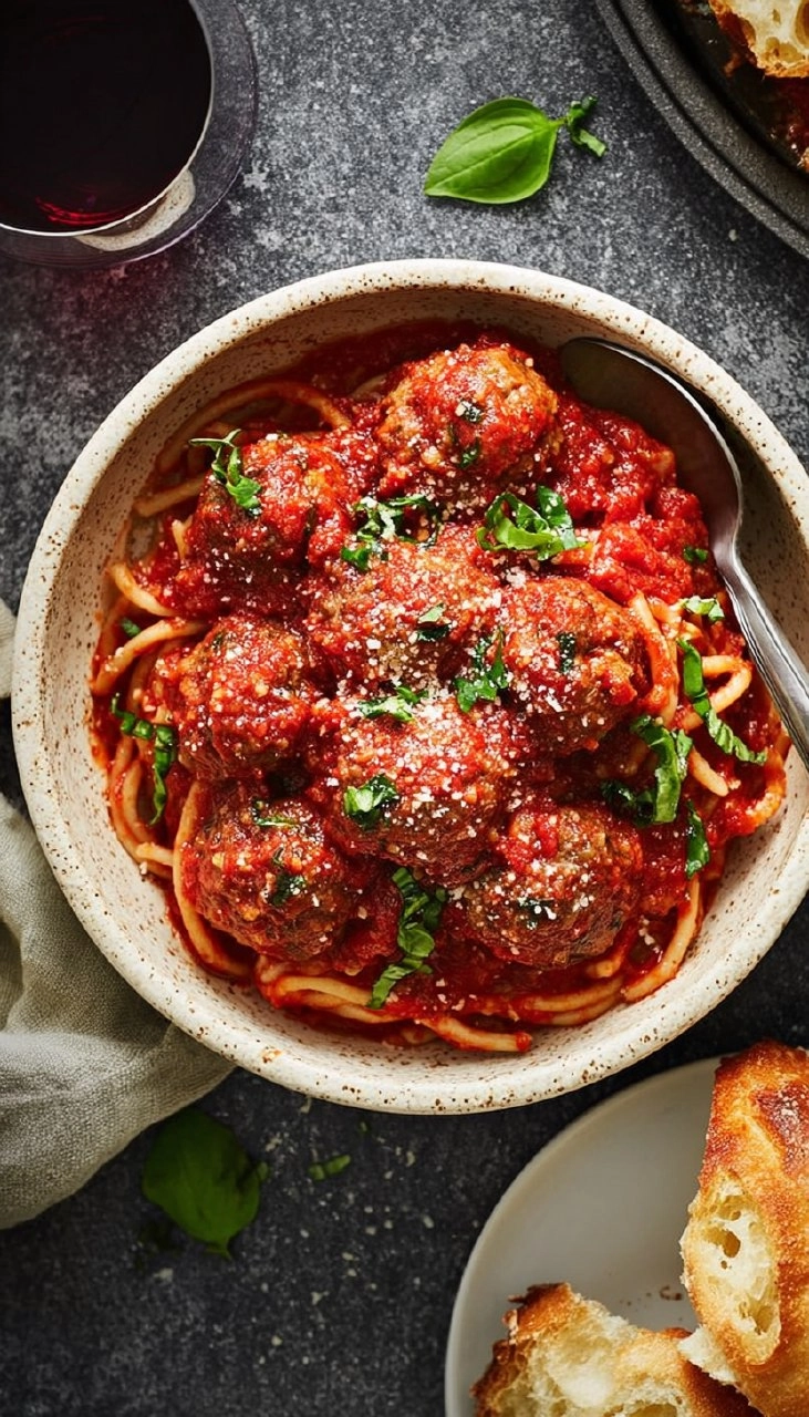 Baked Meatball Recipe (with The Best Marinara Sauce) 125 Baked Meatball Recipe (with The Best Marinara Sauce)