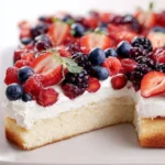 Berries-Cream-Sheet-Cake-Recipe