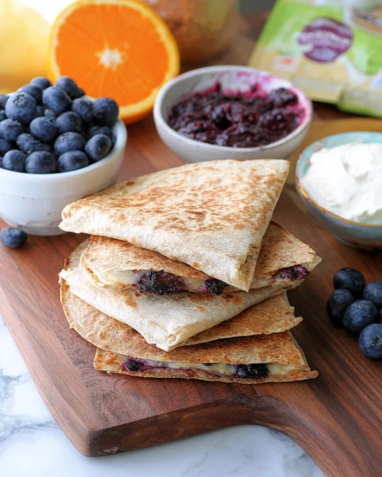 Blueberry-Breakfast-Quesadilla-Recipe