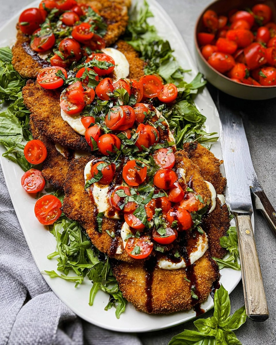 Caprese Chicken Cutlets 124 Caprese Chicken Cutlets