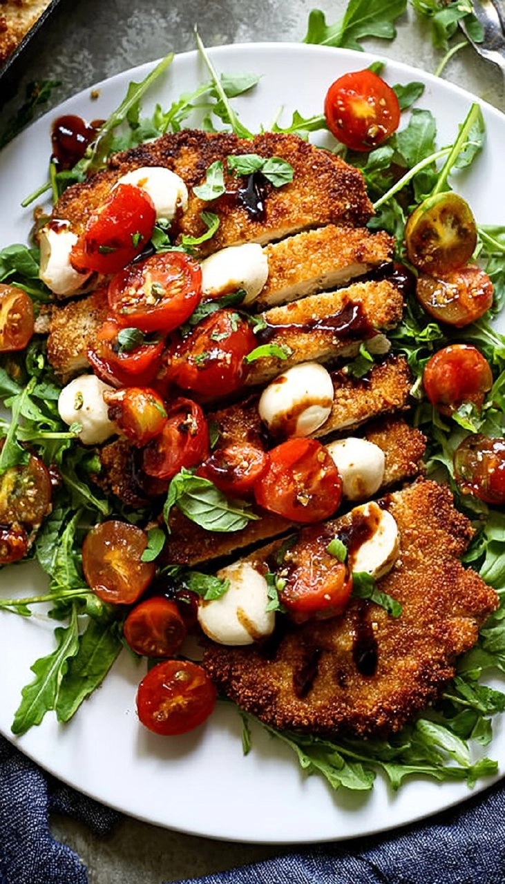 Caprese Chicken Cutlets 125 Caprese Chicken Cutlets