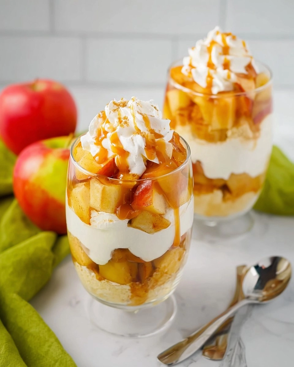 Caramel Apple Trifles