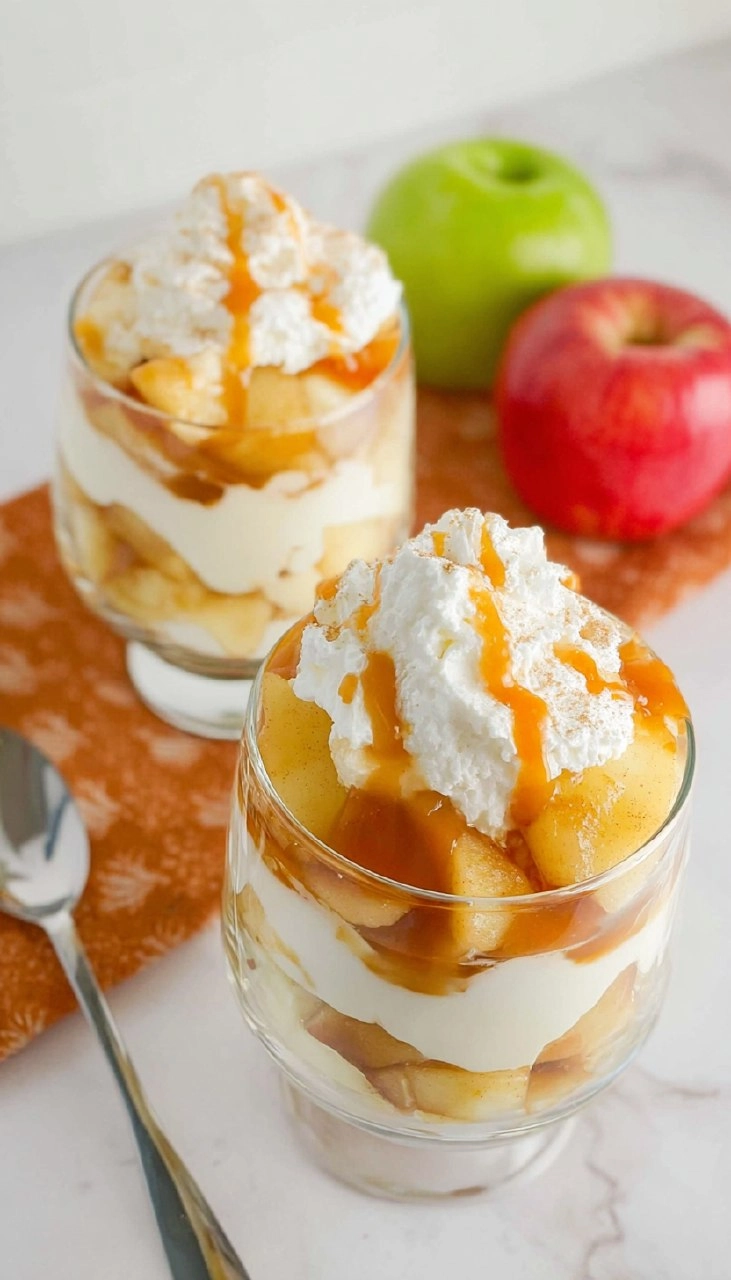 Caramel Apple Trifles
