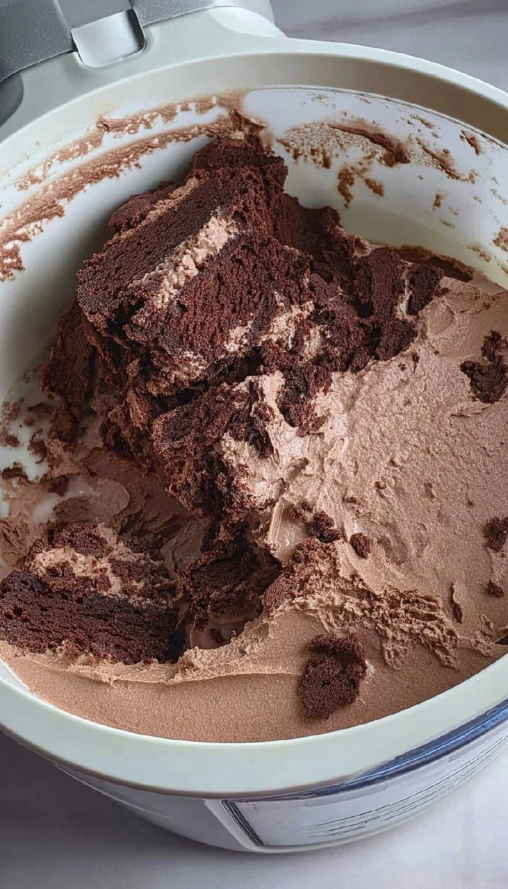 Chocolate Cake Chocolate Ice Cream