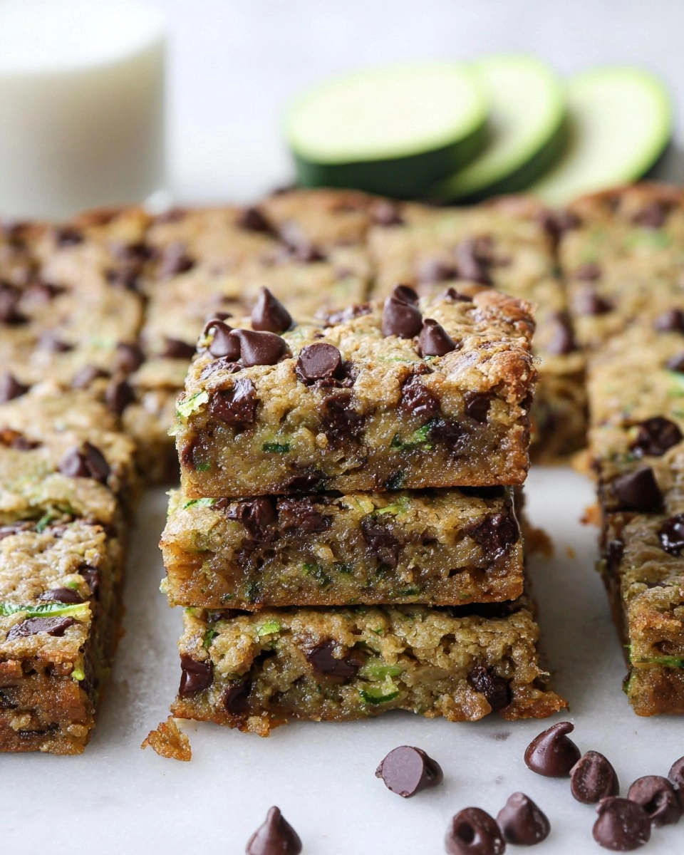 Chocolate Chip Zucchini Bars