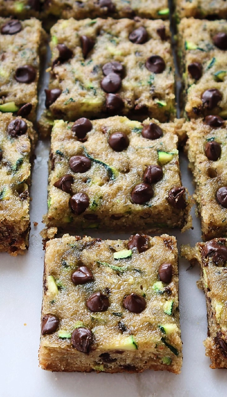 Chocolate Chip Zucchini Bars