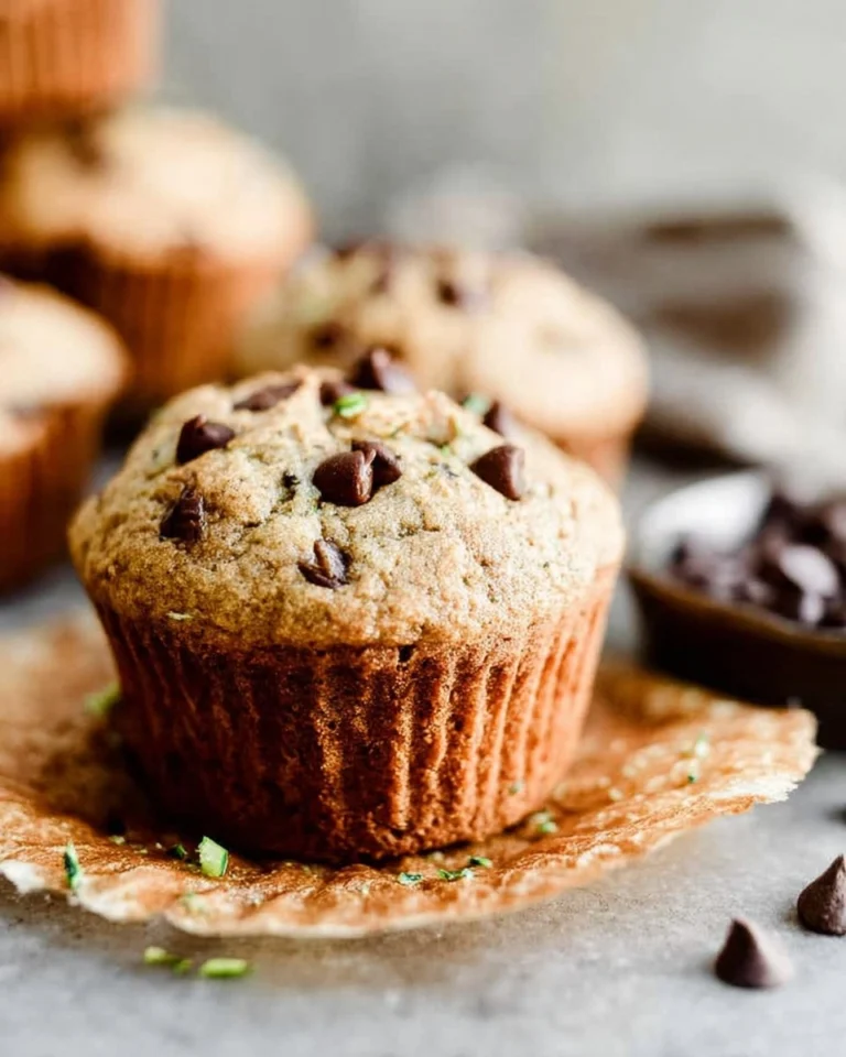 Chocolate-Chip-Zucchini-Muffins-Recipe