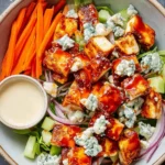 Crispy-Buffalo-Halloumi-Salad-Recipe