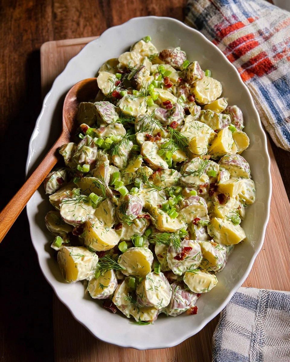 Dill Pickle Potato Salad 