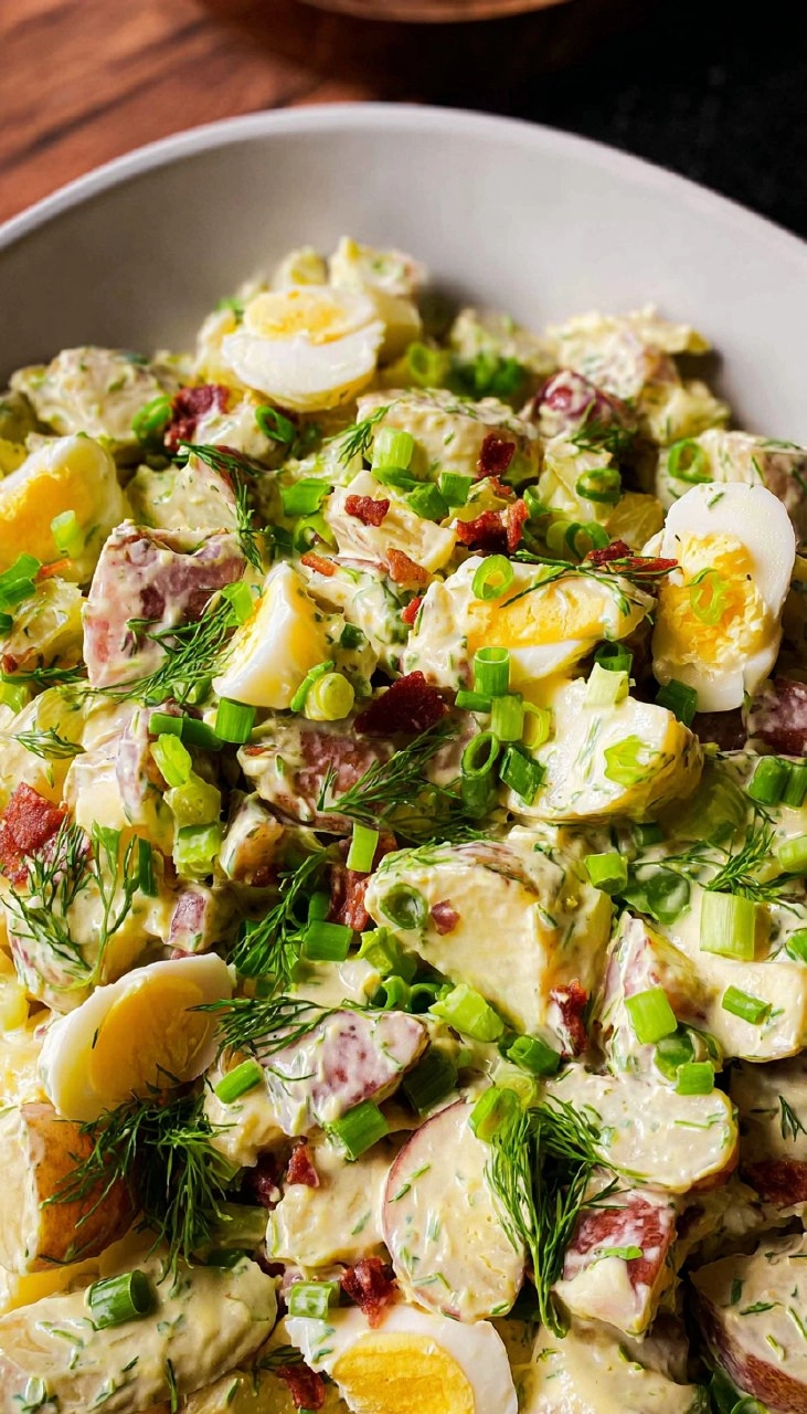 Dill Pickle Potato Salad 