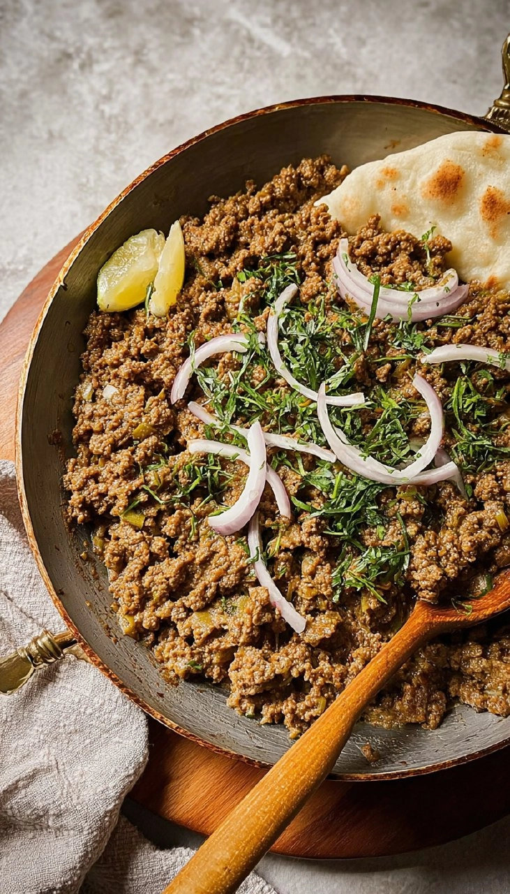 Dum Ka Keema (Smoked Ground Beef)